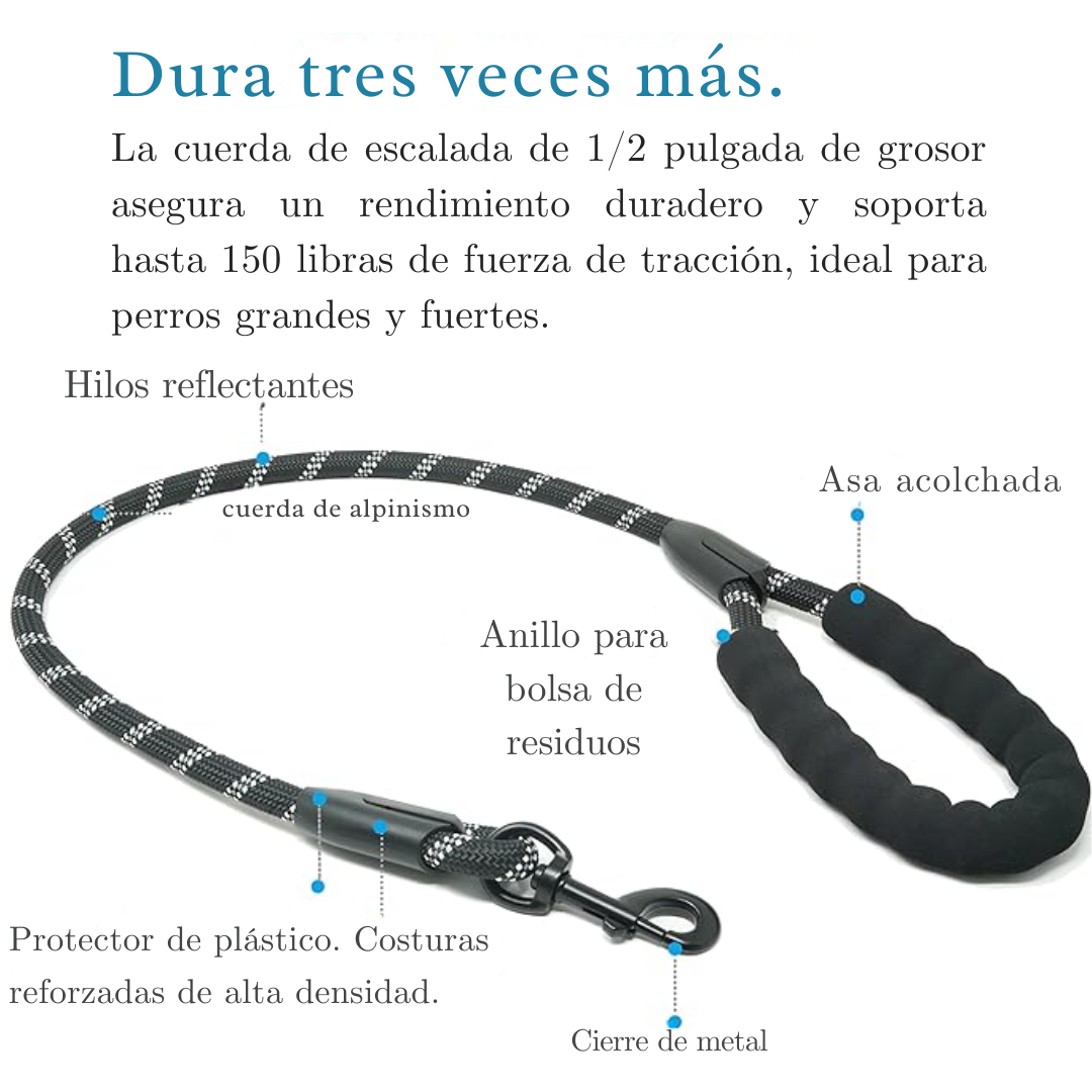 DuoLeash – Resistente, ergonómica y libre de enredos