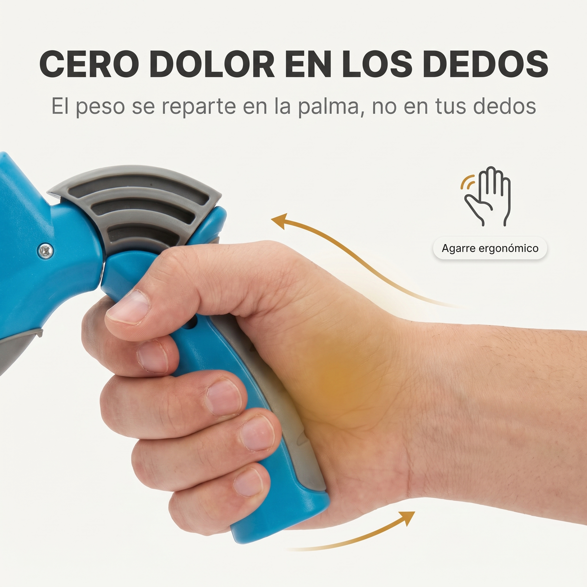 AgarrePro® – Agarre Ergonómico, Sin Dolor de Manos